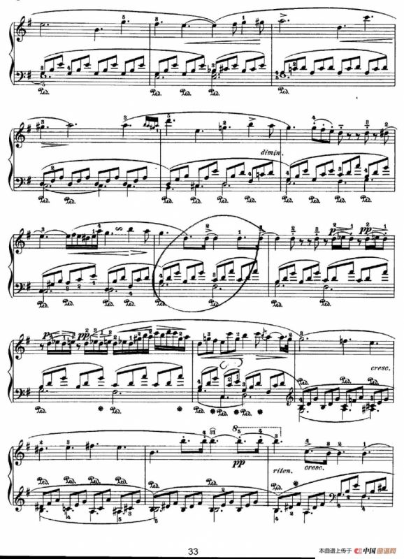 Nocturne No.10 in e Minor（e小调第十号夜曲）