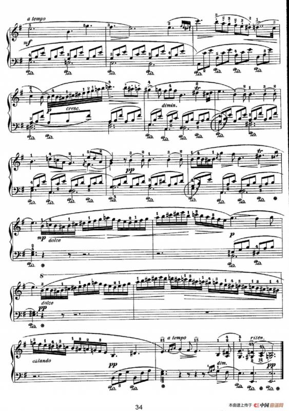 Nocturne No.10 in e Minor（e小调第十号夜曲）