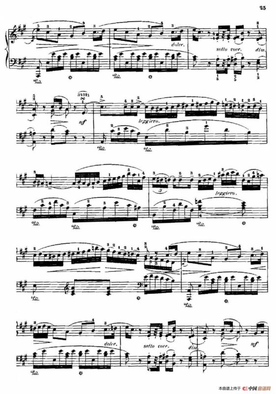 Nocturne No.7 in A Major （A大调第七号夜曲）