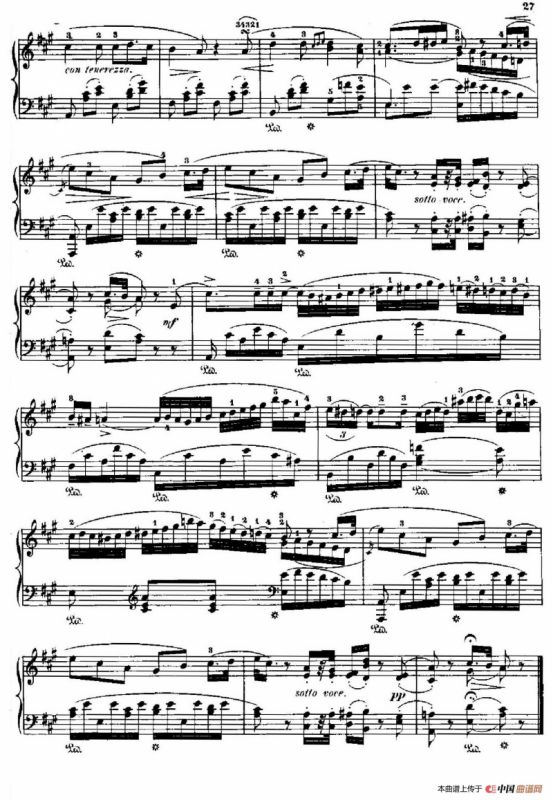 Nocturne No.7 in A Major （A大调第七号夜曲）