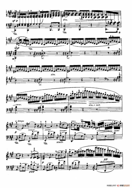 Nocturne No.4 in A Major （A大调第四号夜曲）