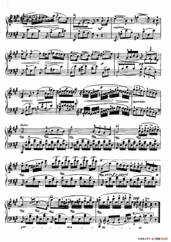 Nocturne No.4 in A Major （A大调第四号夜曲）