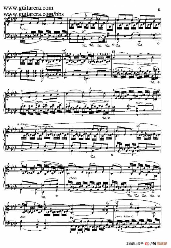 Nocturne No.3 in A-flat Majo（降A大调第三号夜曲）