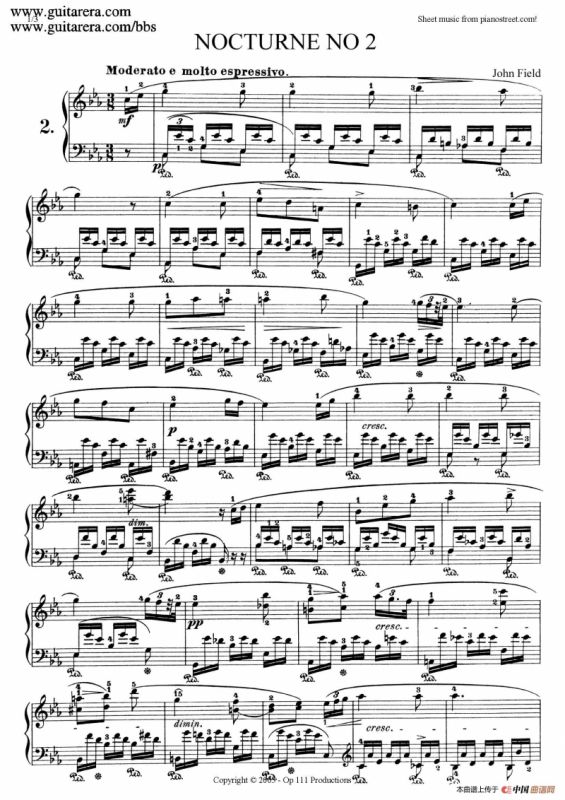 Nocturne No.2 in c Minor（c小调第二号夜曲）