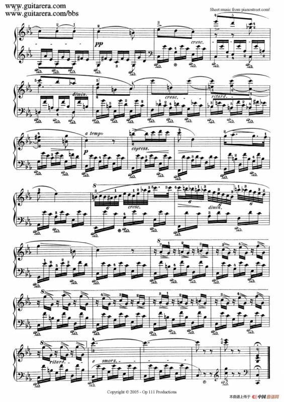 Nocturne No.2 in c Minor（c小调第二号夜曲）