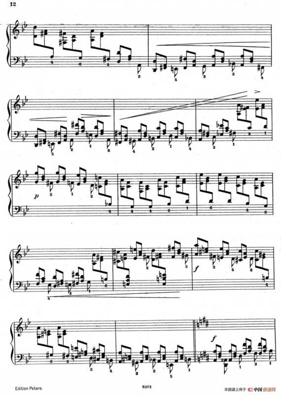 Six Pieces Op.32（6首小品·6. 精灵 ）