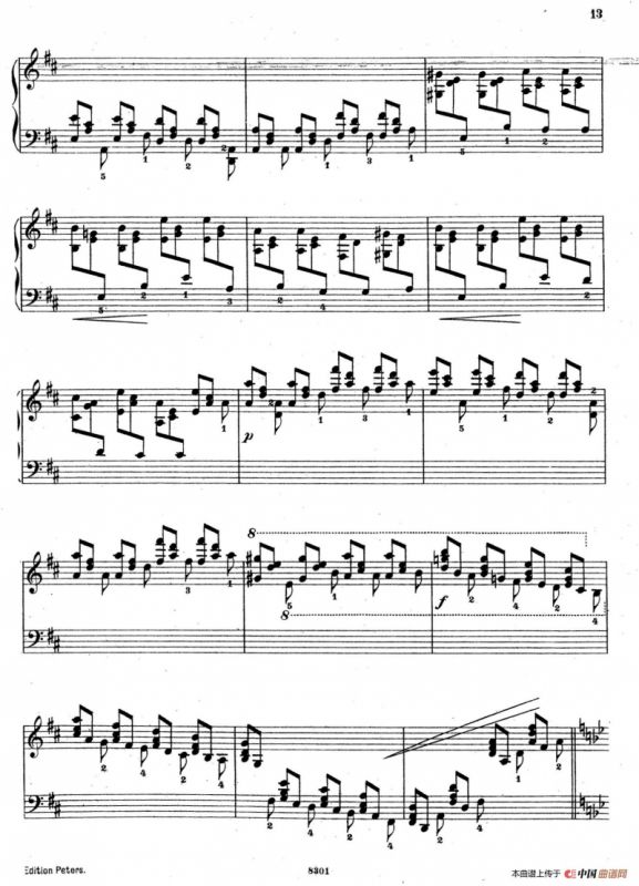 Six Pieces Op.32（6首小品·6. 精灵 ）