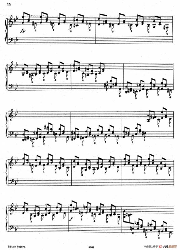 Six Pieces Op.32（6首小品·6. 精灵 ）