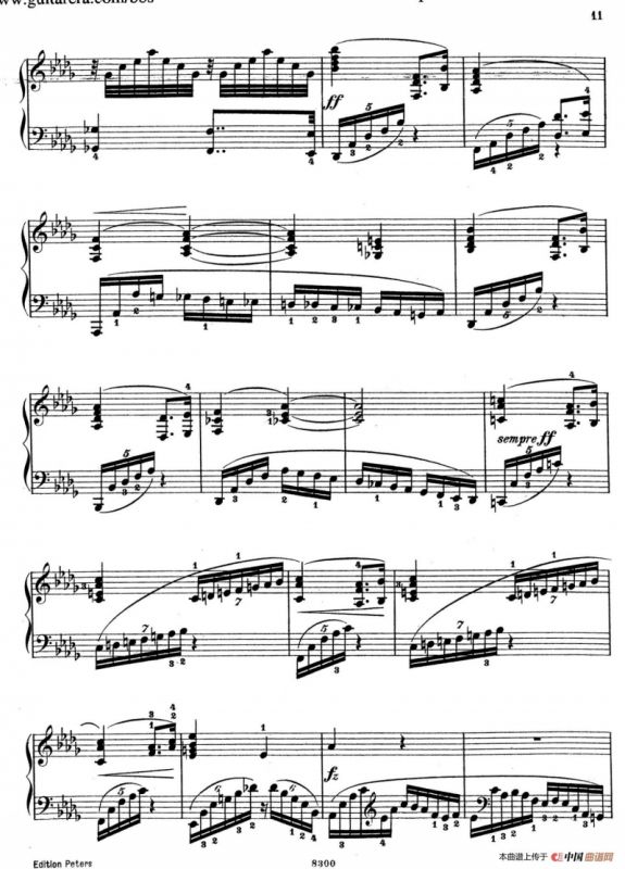 Six Pieces Op.32（6首小品·3. 春之声）