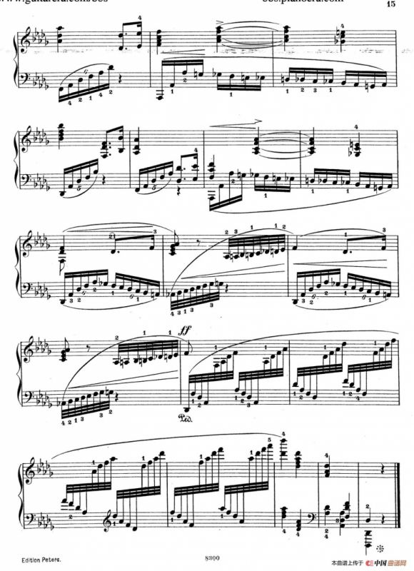 Six Pieces Op.32（6首小品·3. 春之声）