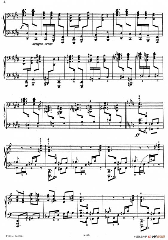 Six Pieces Op.32（6首小品·1. 怪诞进行曲）