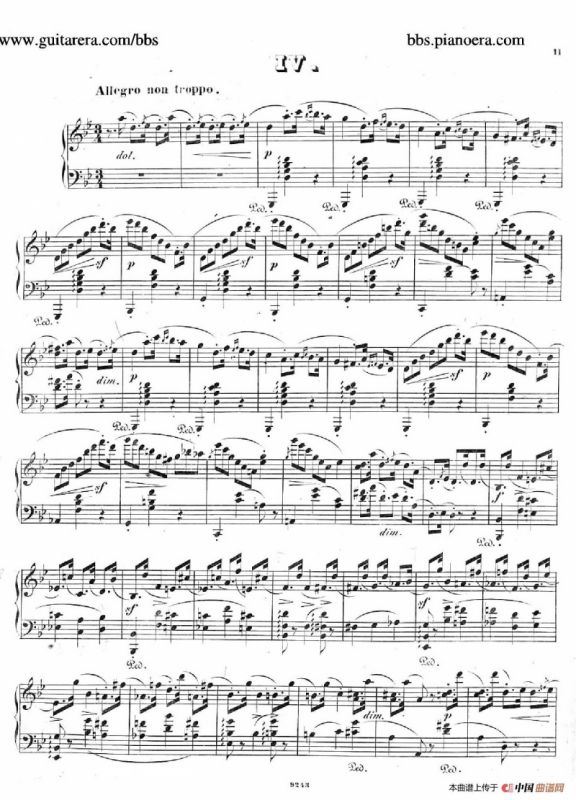 Phantasiestücke Op.31（幻想曲集·4. g小调）