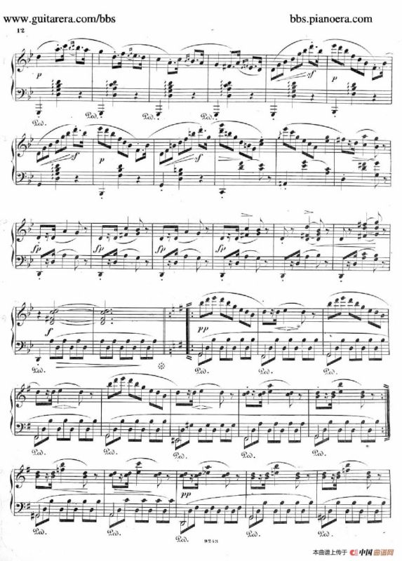 Phantasiestücke Op.31（幻想曲集·4. g小调）