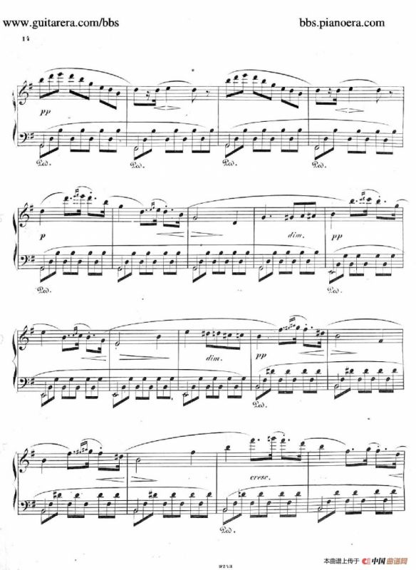 Phantasiestücke Op.31（幻想曲集·4. g小调）