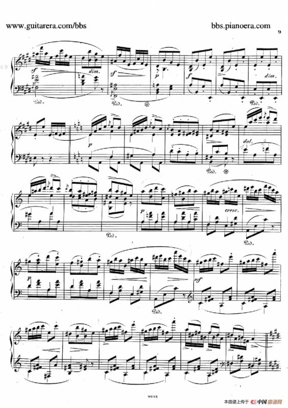 Phantasiestücke Op.31（幻想曲集·3. 升c小调）