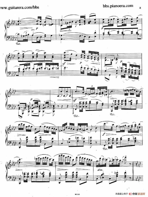 Phantasiestücke Op.31（幻想曲集·1. f小调）