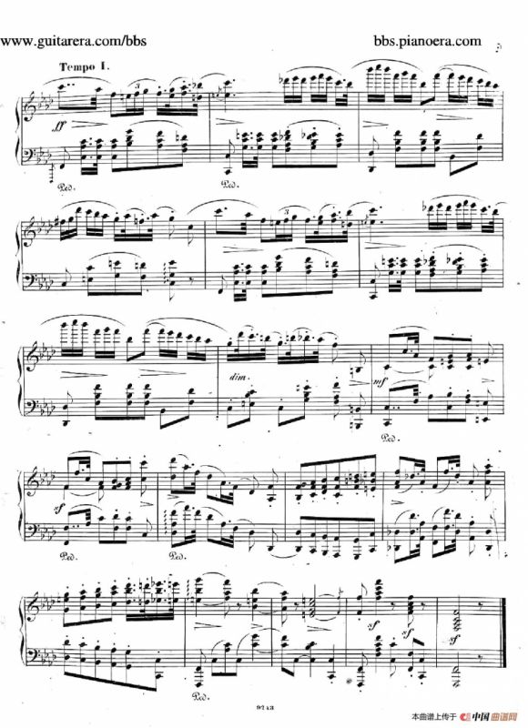 Phantasiestücke Op.31（幻想曲集·1. f小调）