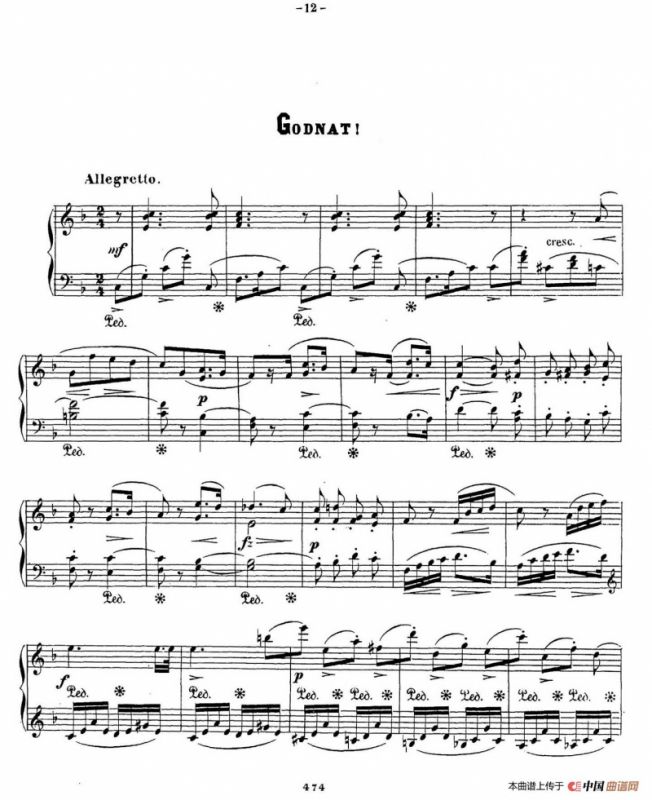 Bárnenes Juul Op.36（孩子们的圣诞夜·4. 晚安）