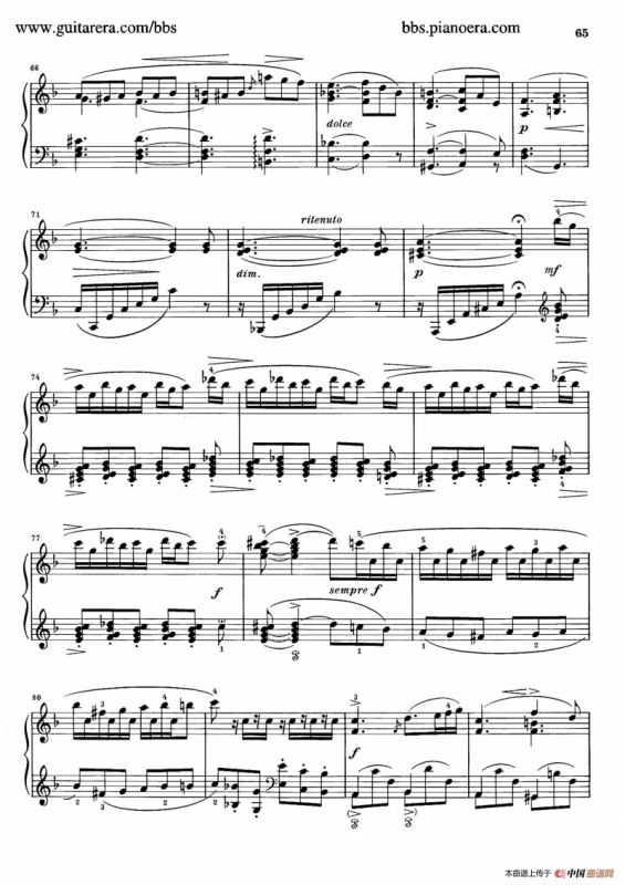 Neue Aquarelle Op.57（新水彩画· 5. 随想曲）