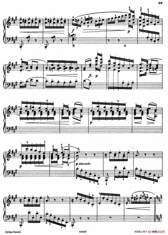 Akvareller Op.19（水彩画 10. 谐谑曲）