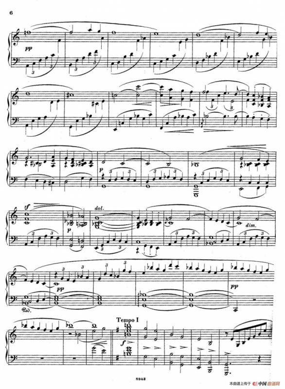 Piano Sonata in e Minor Op.28（e小调钢琴奏鸣曲）