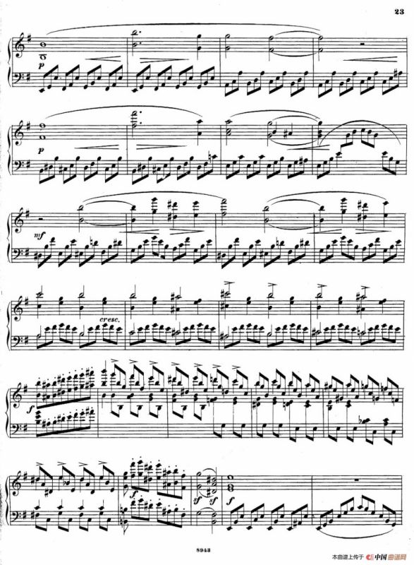 Piano Sonata in e Minor Op.28（e小调钢琴奏鸣曲）