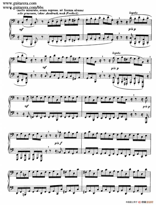 Toccata, Adagio and Fugue in C Major BWV 564 （C大调托卡塔、柔板和赋格）