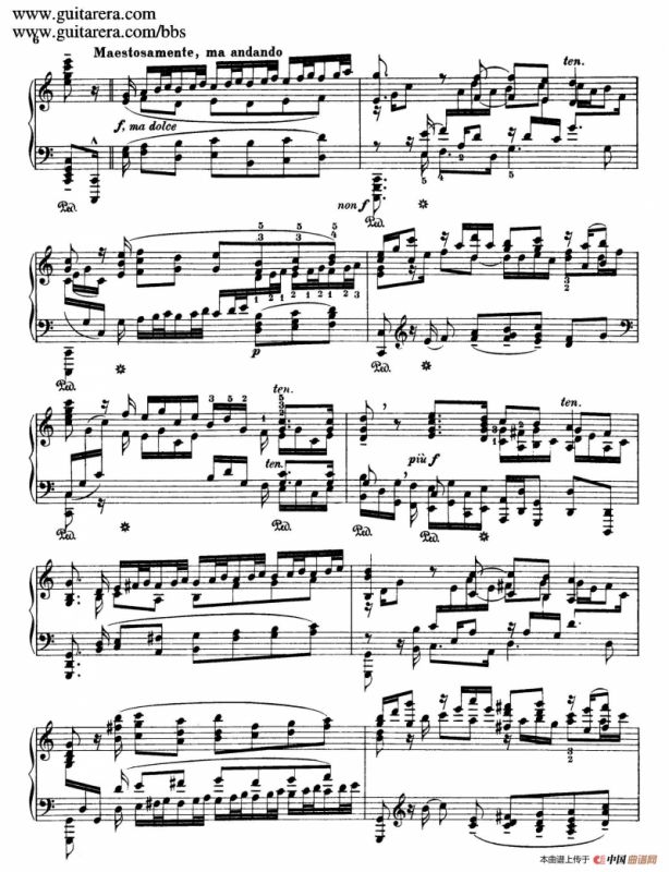 Toccata, Adagio and Fugue in C Major BWV 564 （C大调托卡塔、柔板和赋格）