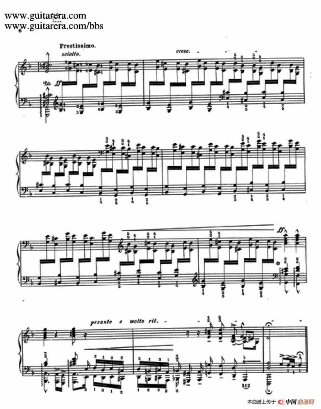 d小调托卡塔与赋格（BWV 565·陶西格改编钢琴独奏版）