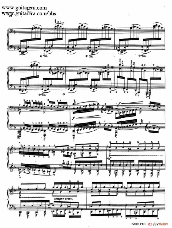 d小调托卡塔与赋格（BWV 565·陶西格改编钢琴独奏版）