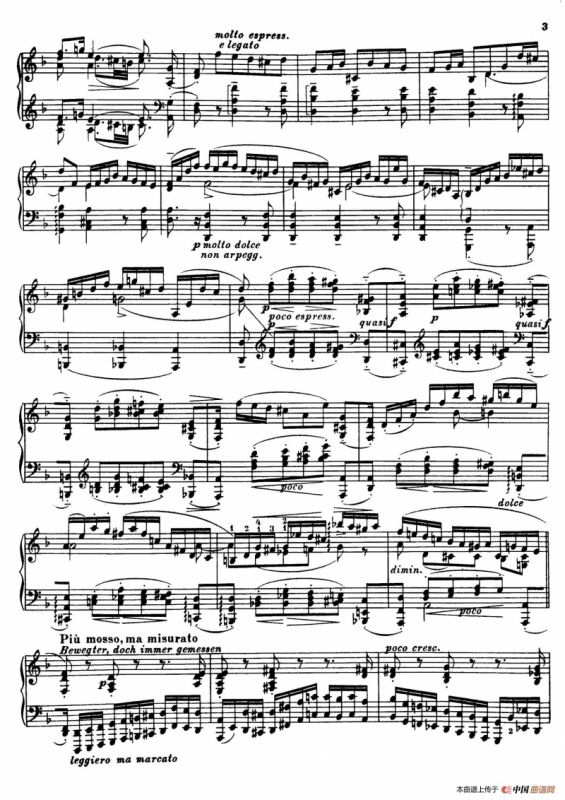 Chaconne in d Minor BWV 1004（d小调恰空）