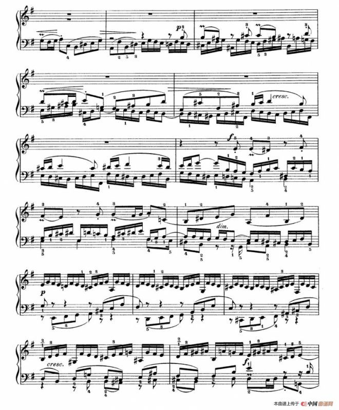 Six Partitas BWV 825-830（6首帕蒂塔·6）