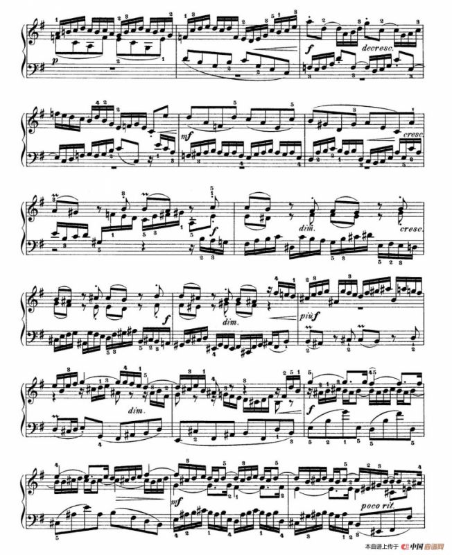 Six Partitas BWV 825-830（6首帕蒂塔·6）