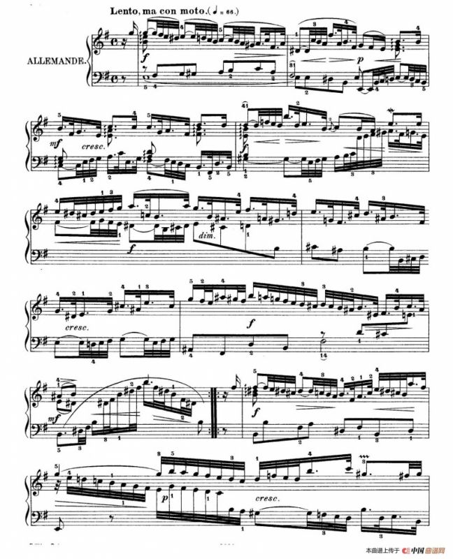 Six Partitas BWV 825-830（6首帕蒂塔·6）