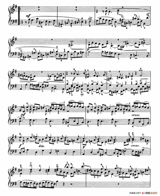 Six Partitas BWV 825-830（6首帕蒂塔·6）