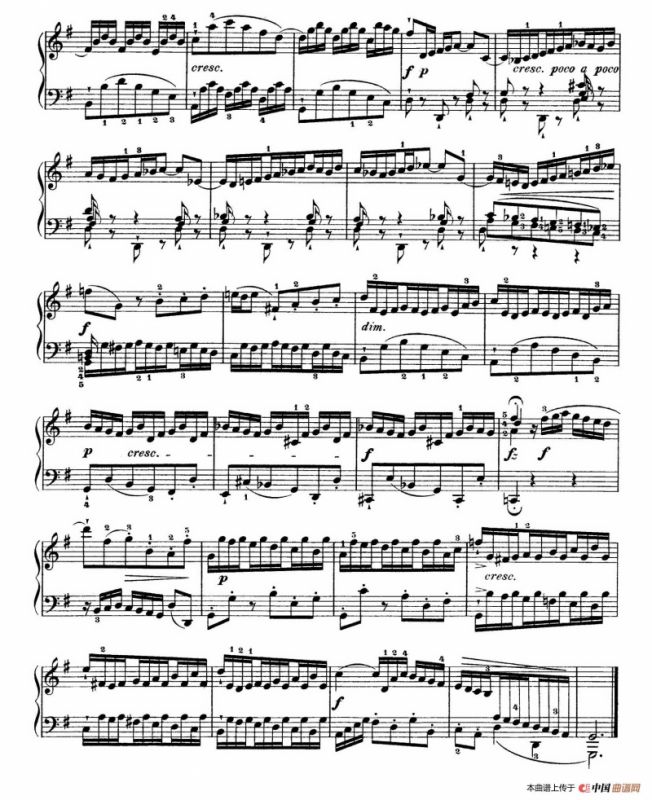 Six Partitas BWV 825-830（6首帕蒂塔·5）