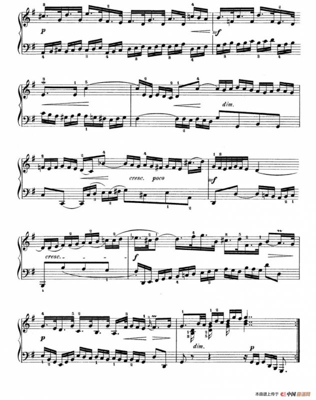 Six Partitas BWV 825-830（6首帕蒂塔·5）