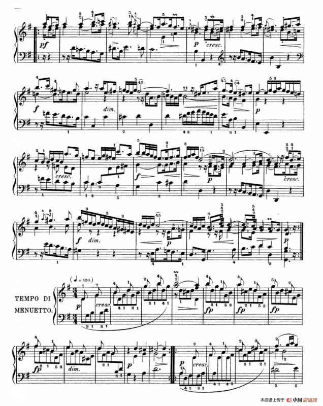 Six Partitas BWV 825-830（6首帕蒂塔·5）