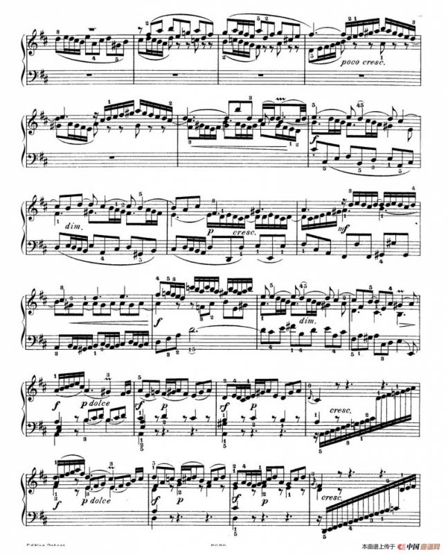 Six Partitas BWV 825-830（6首帕蒂塔·4）