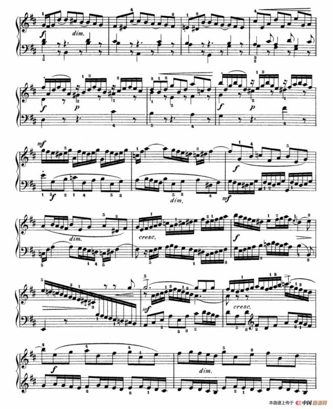 Six Partitas BWV 825-830（6首帕蒂塔·4）