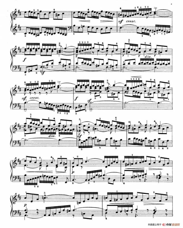 Six Partitas BWV 825-830（6首帕蒂塔·4）