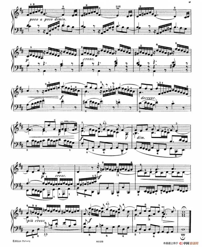 Six Partitas BWV 825-830（6首帕蒂塔·4）