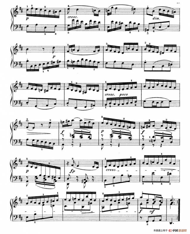 Six Partitas BWV 825-830（6首帕蒂塔·4）