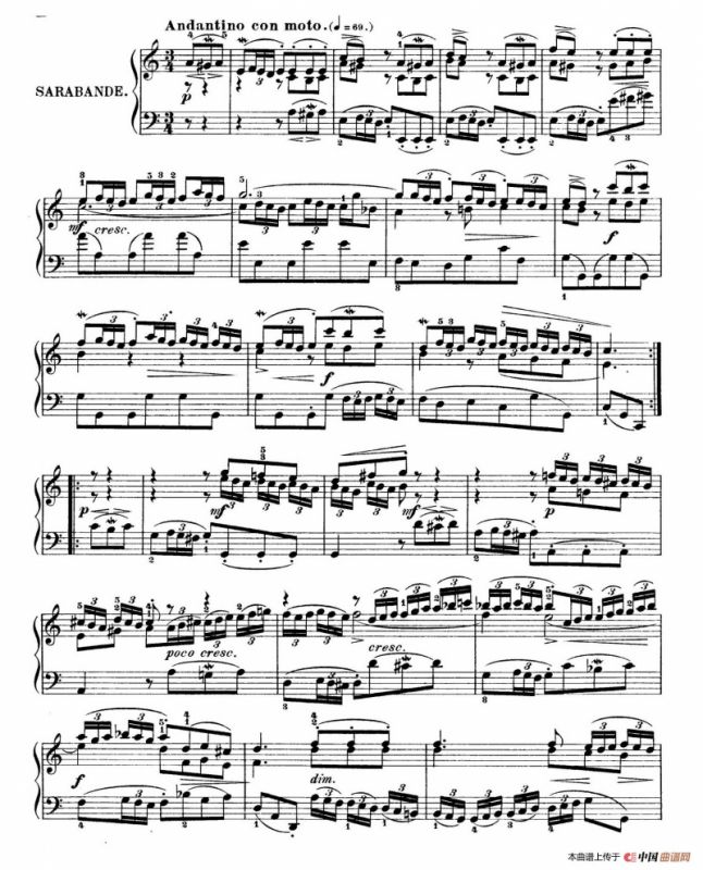 Six Partitas BWV 825-830（6首帕蒂塔·3）