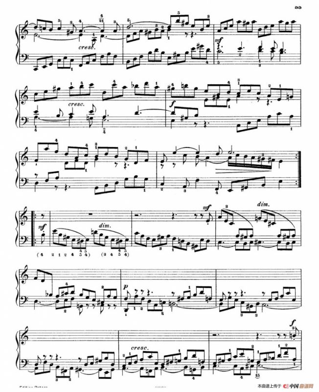 Six Partitas BWV 825-830（6首帕蒂塔·3）