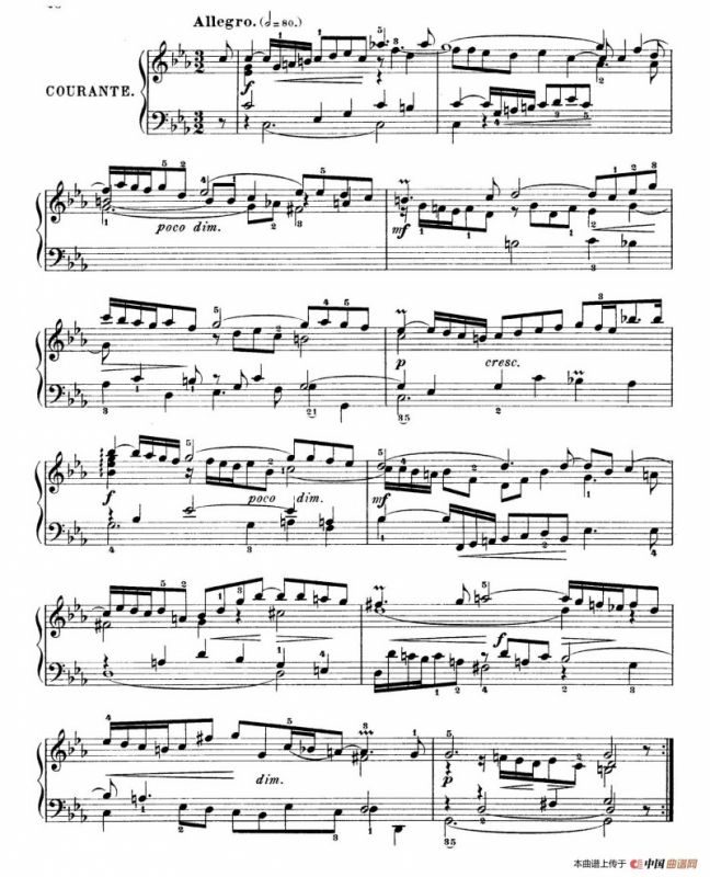 Six Partitas BWV 825-830（6首帕蒂塔·2）