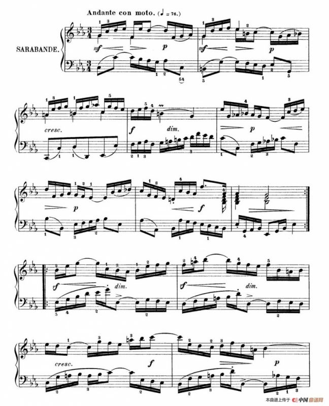 Six Partitas BWV 825-830（6首帕蒂塔·2）