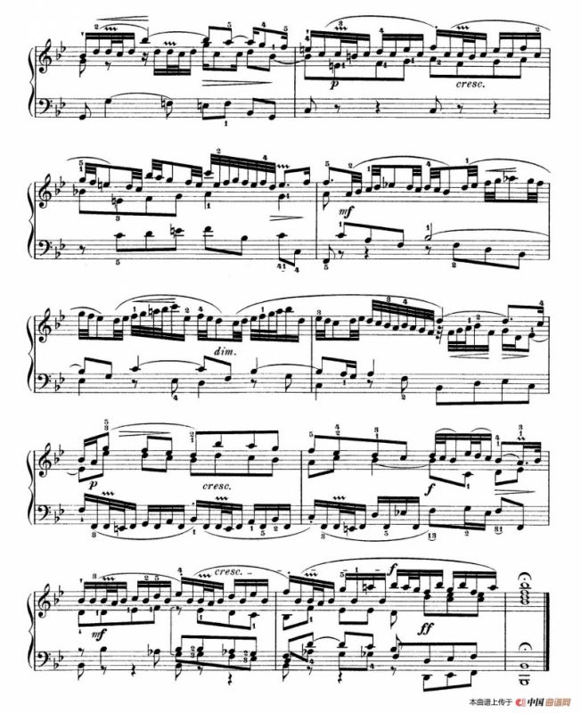 Six Partitas BWV 825-830（6首帕蒂塔·1）