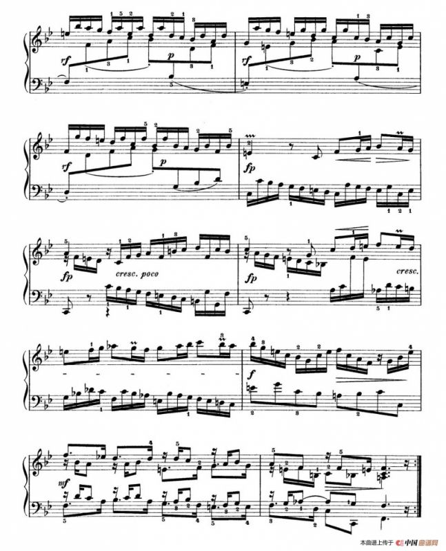 Six Partitas BWV 825-830（6首帕蒂塔·1）