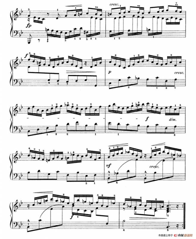 Six Partitas BWV 825-830（6首帕蒂塔·1）